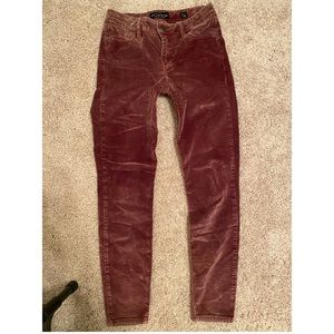 Lucky Brand Velvet Red Ava Jeans
